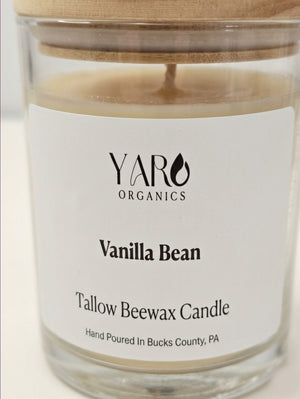 VANILLA BEAN TALLOW BEESWAX CANDLE