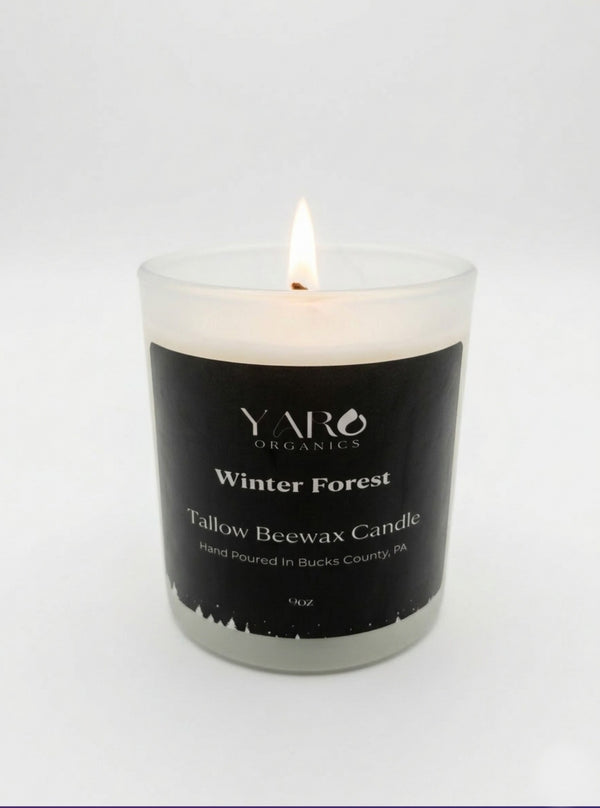 WINTER FOREST TALLOW BEESWAX CANDLE