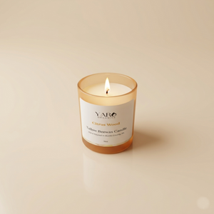 CITRUS WOOD TALLOW BEESWAX CANDLE