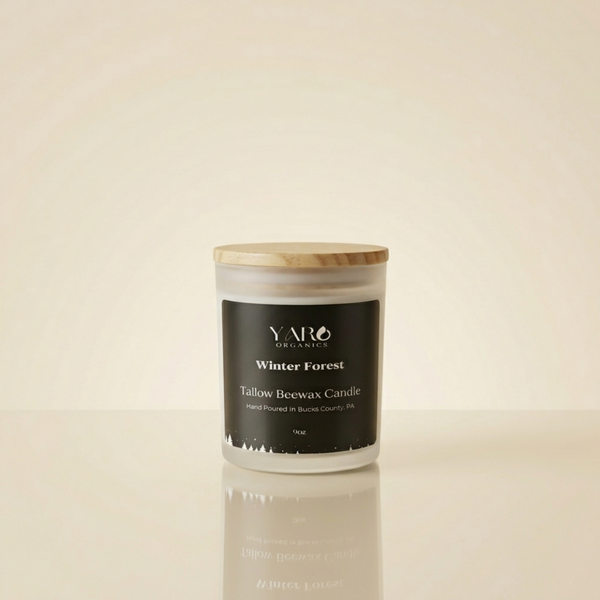 WINTER FOREST TALLOW BEESWAX CANDLE