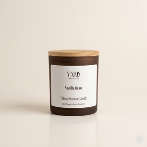 VANILLA BEAN TALLOW BEESWAX CANDLE