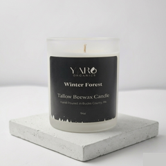 WINTER FOREST TALLOW BEESWAX CANDLE