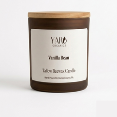 VANILLA BEAN TALLOW BEESWAX CANDLE