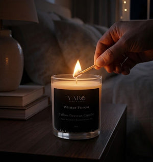 WINTER FOREST TALLOW BEESWAX CANDLE