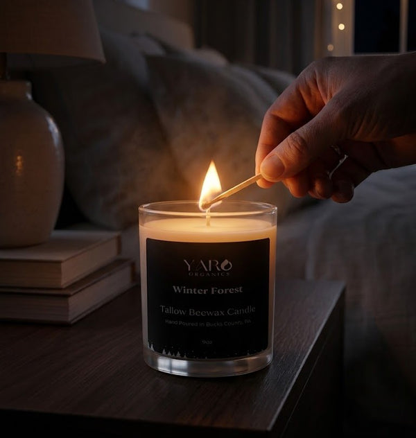 WINTER FOREST TALLOW BEESWAX CANDLE